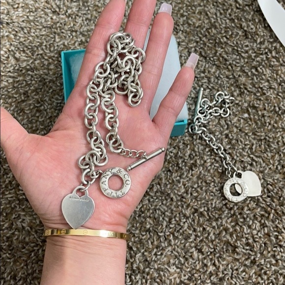 Tiffany & Co. Jewelry - Authentic Tiffany & co necklace and bracelet